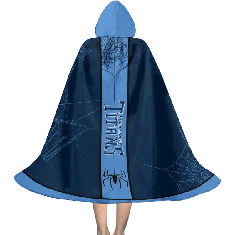 Tennessee Titans Cowebs Pattern Halloween Limited Edition All-Over Print Halloween Cloak