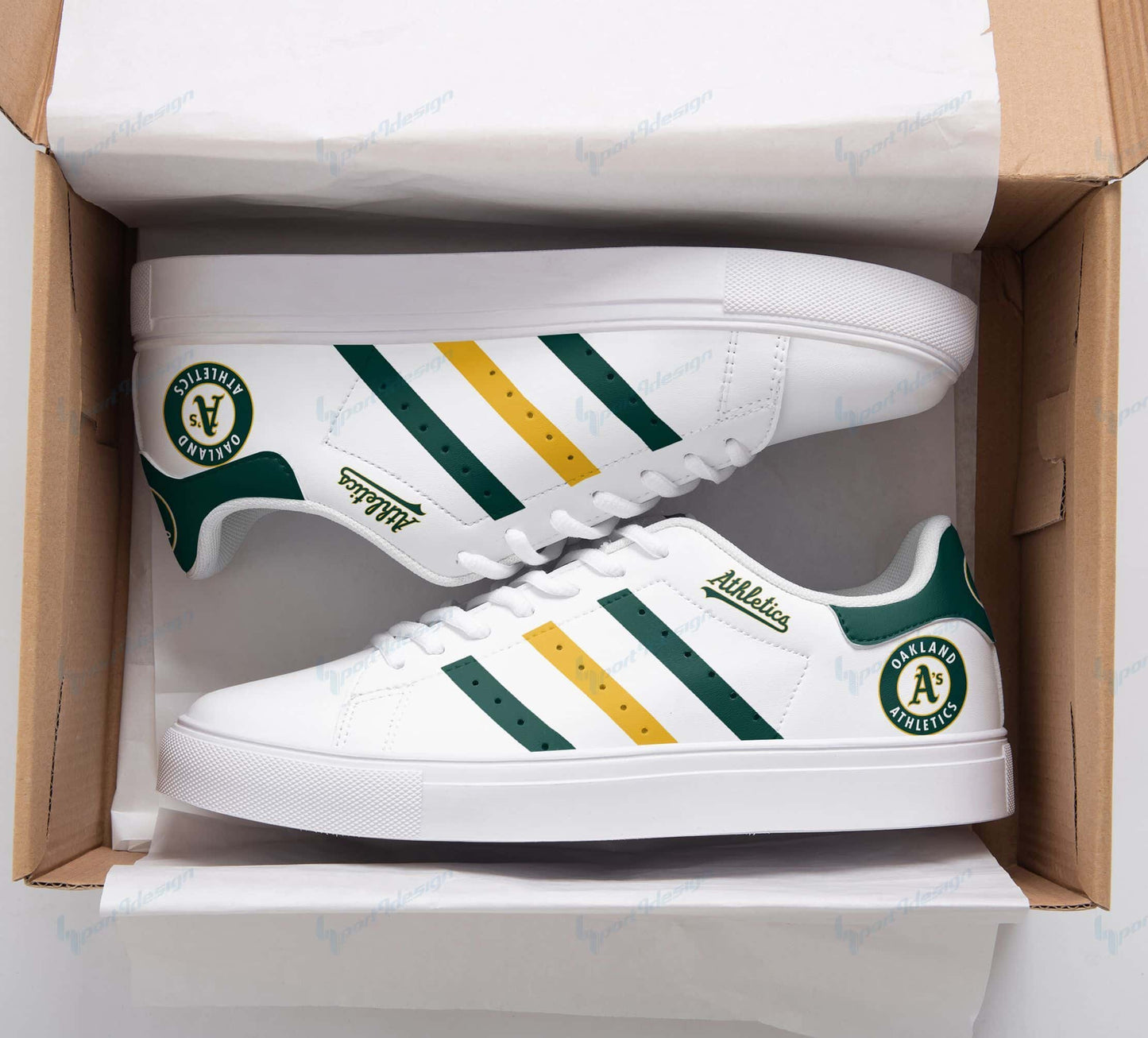 Oakland Athletics SS Custom Sneakers 079