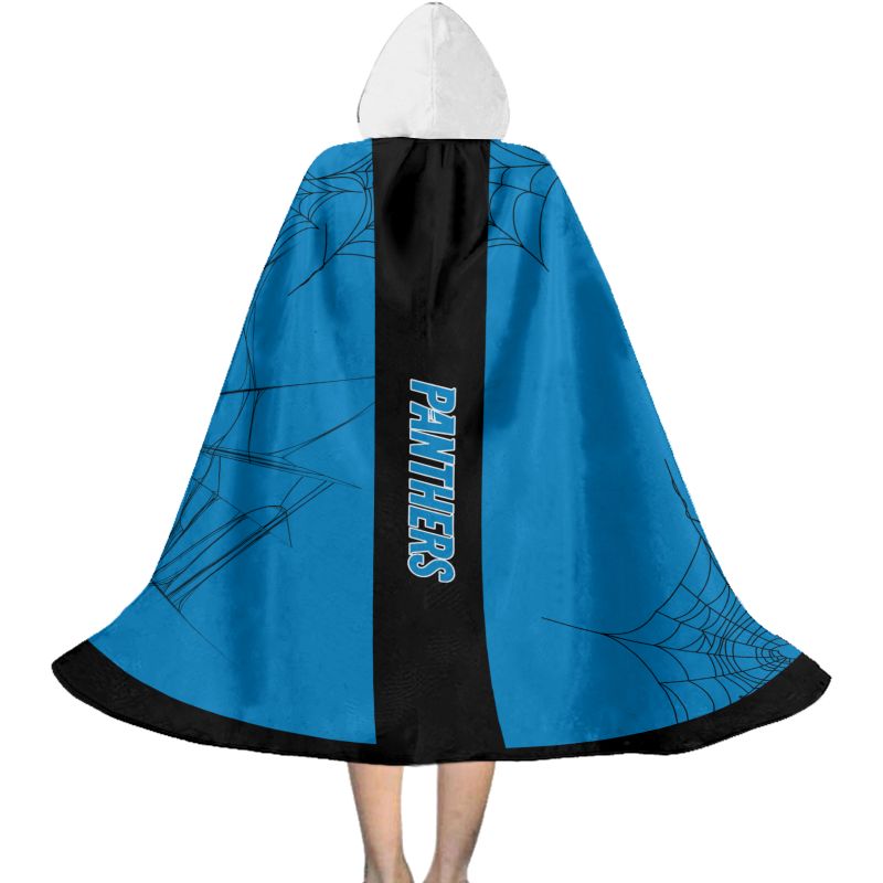 Carolina Panthers Cowebs Pattern Halloween Limited Edition All-Over Print Halloween Cloak