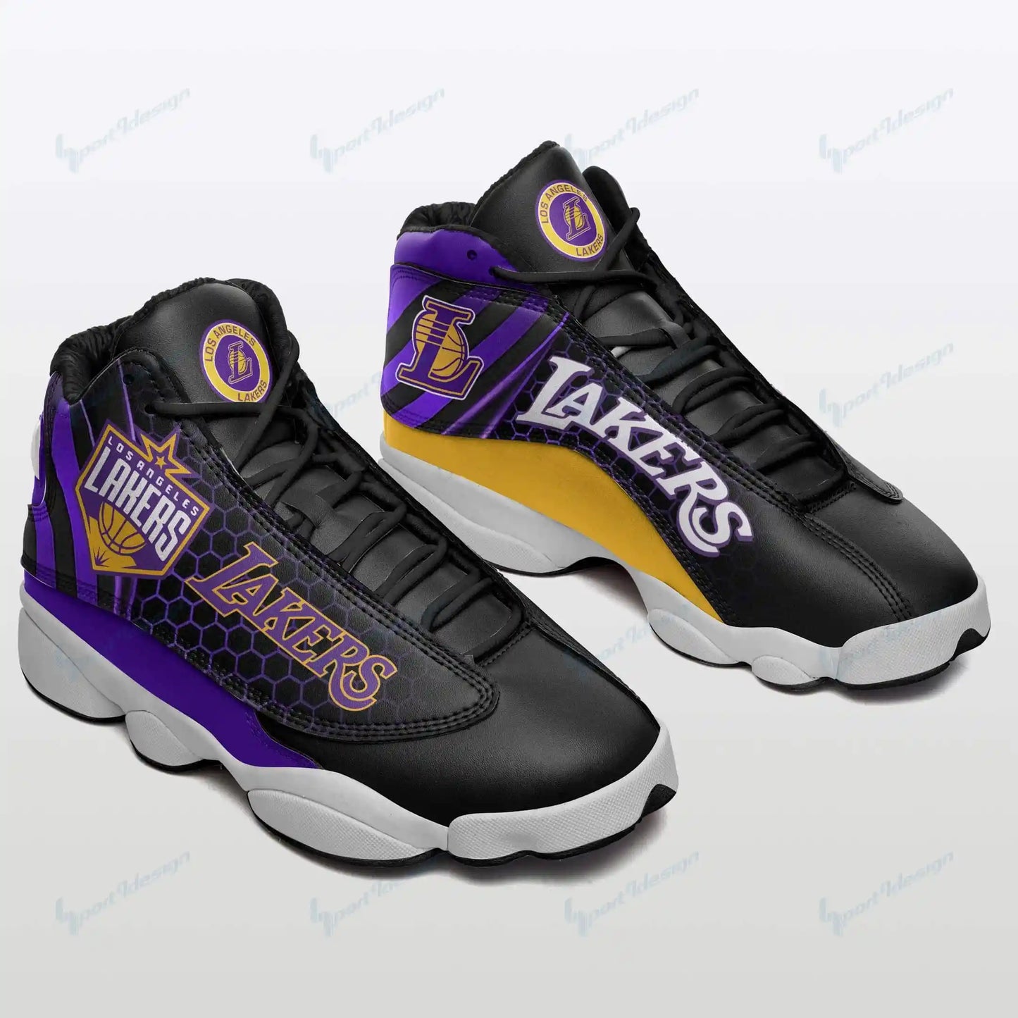 Los Angeles Lakers Air JD13 Sneakers 731