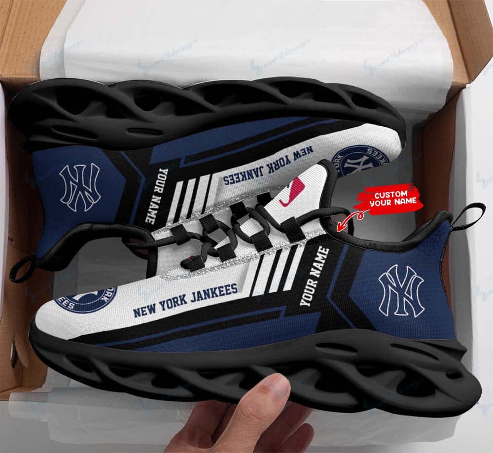 New York Yankees Personalized Yezy Running Sneakers SPD405