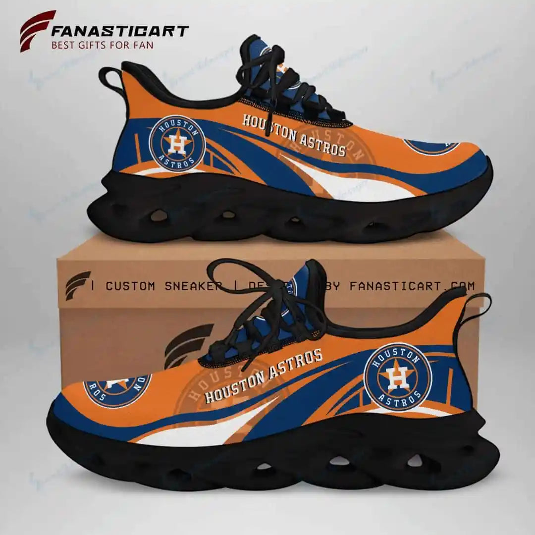 Houston Astros Running Yezy Sneakers SPD218