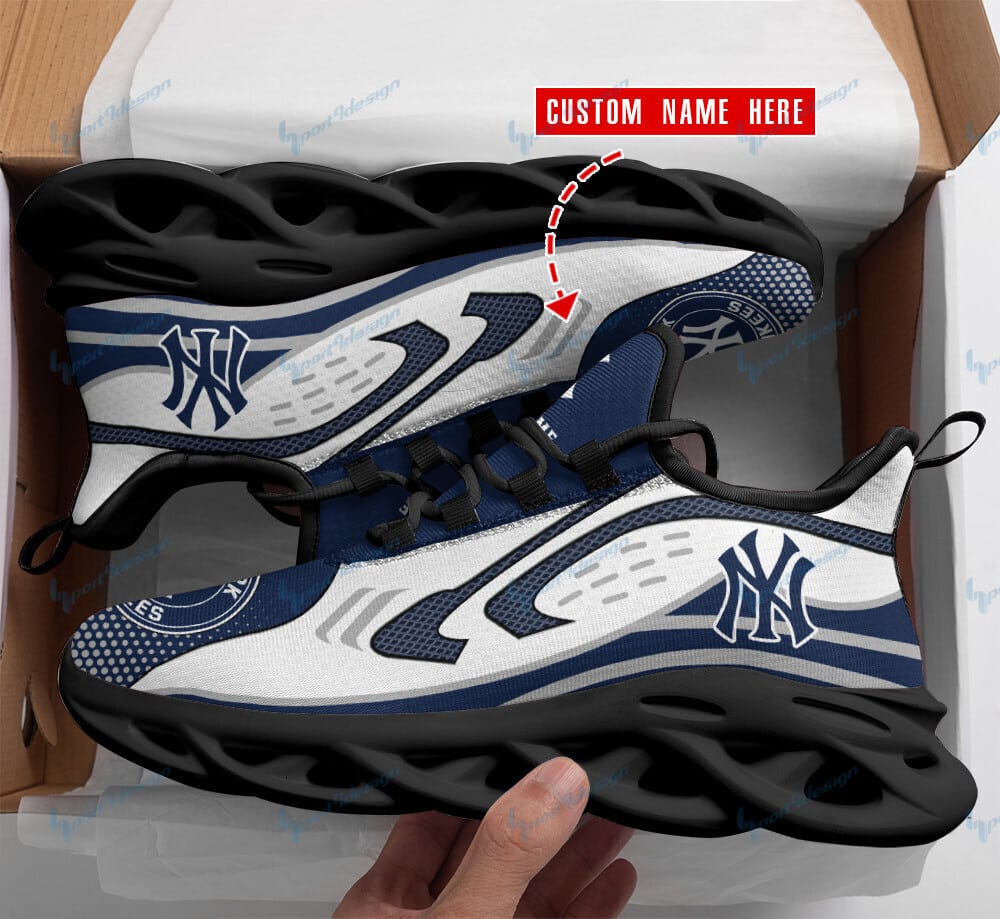 New York Yankees Personalized Yezy Running Sneakers SPD134