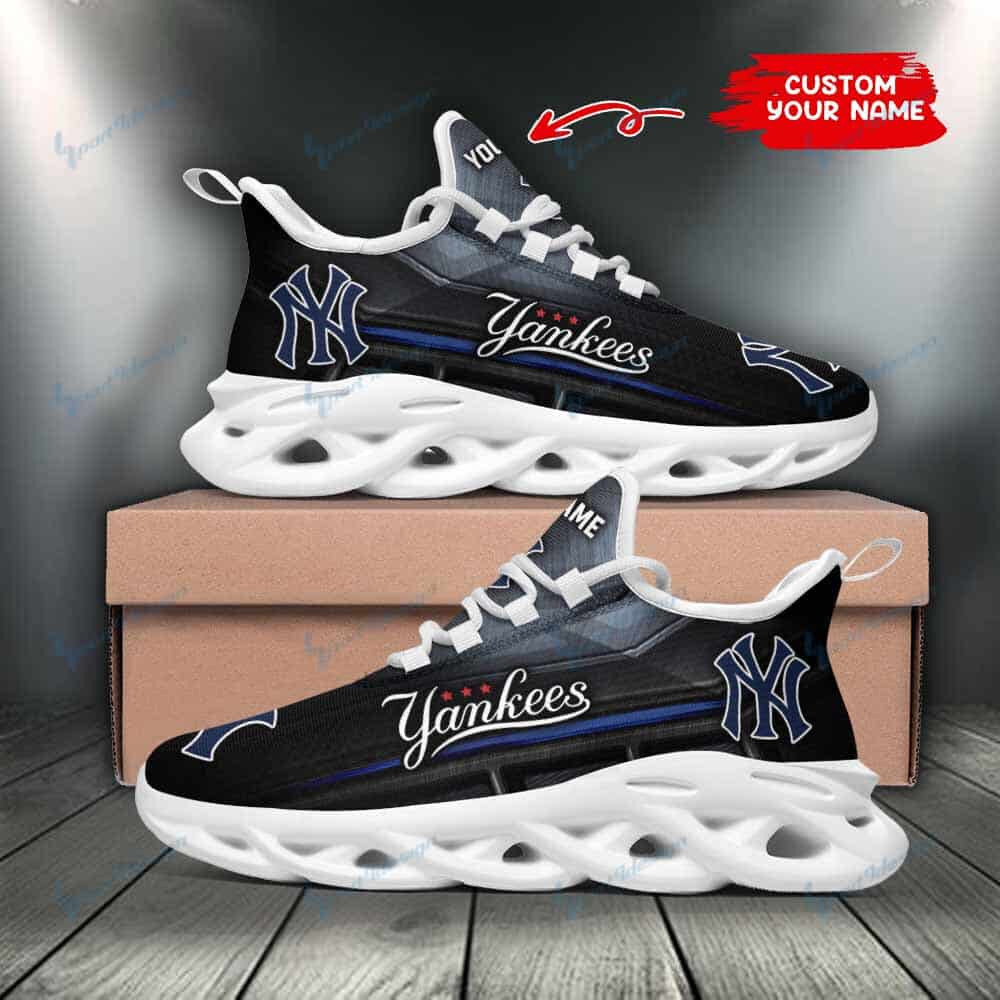 New York Yankees Personalized Yezy Running Sneakers SPD146