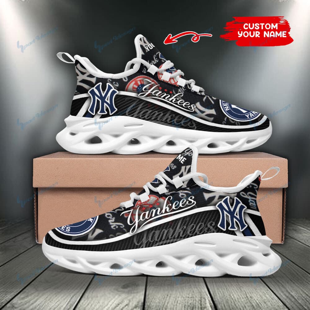 New York Yankees Personalized Yezy Running Sneakers SPD148