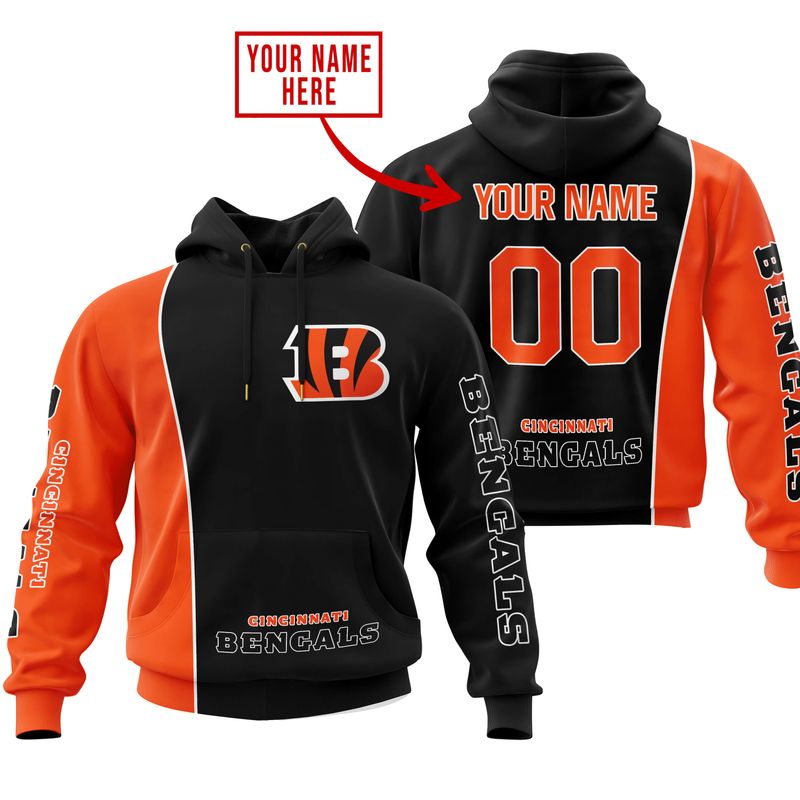 Cincinnati Bengals Personalized Hoodie BBHD902