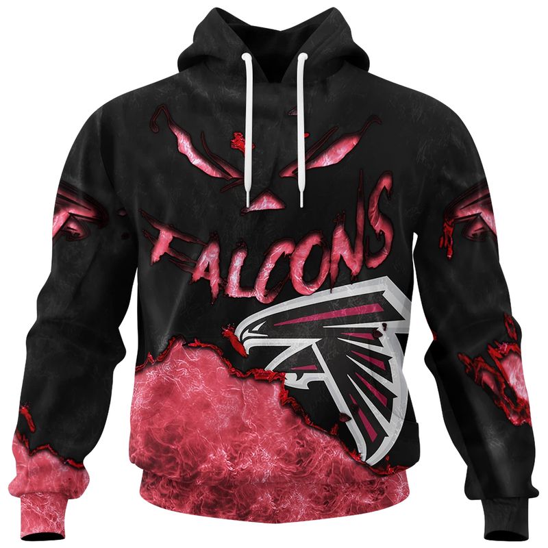 Atlanta Falcons Combo Limited Edition Clothes Jack O’ Lantern Halloween Collection AZBTCLEC000016