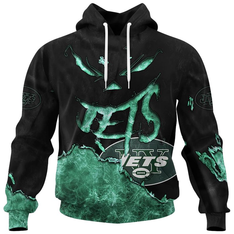 New York Jets Combo Limited Edition Clothes Jack O’ Lantern Halloween Collection AZBTCLEC000009