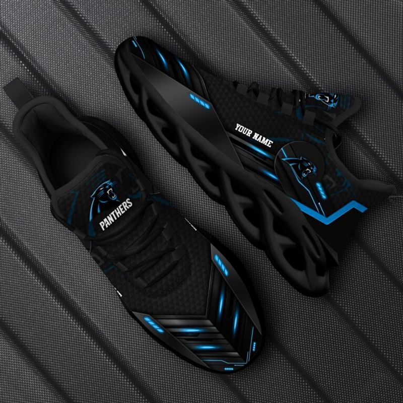 Carolina Panthers Personalized Yezy Running Sneakers SPDMS770