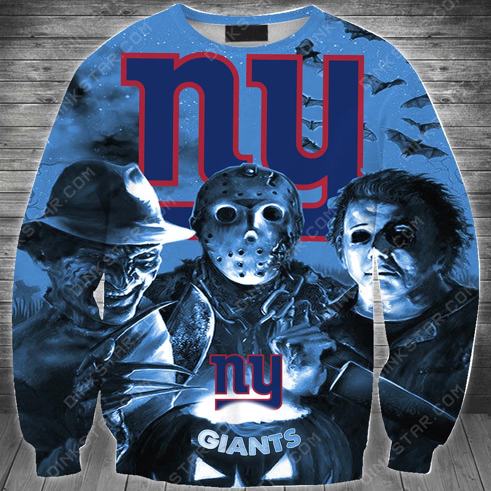 New York Giants Halloween Limited Edition Unisex All Over Print Full 3D T-shirt Sweater Hoodie