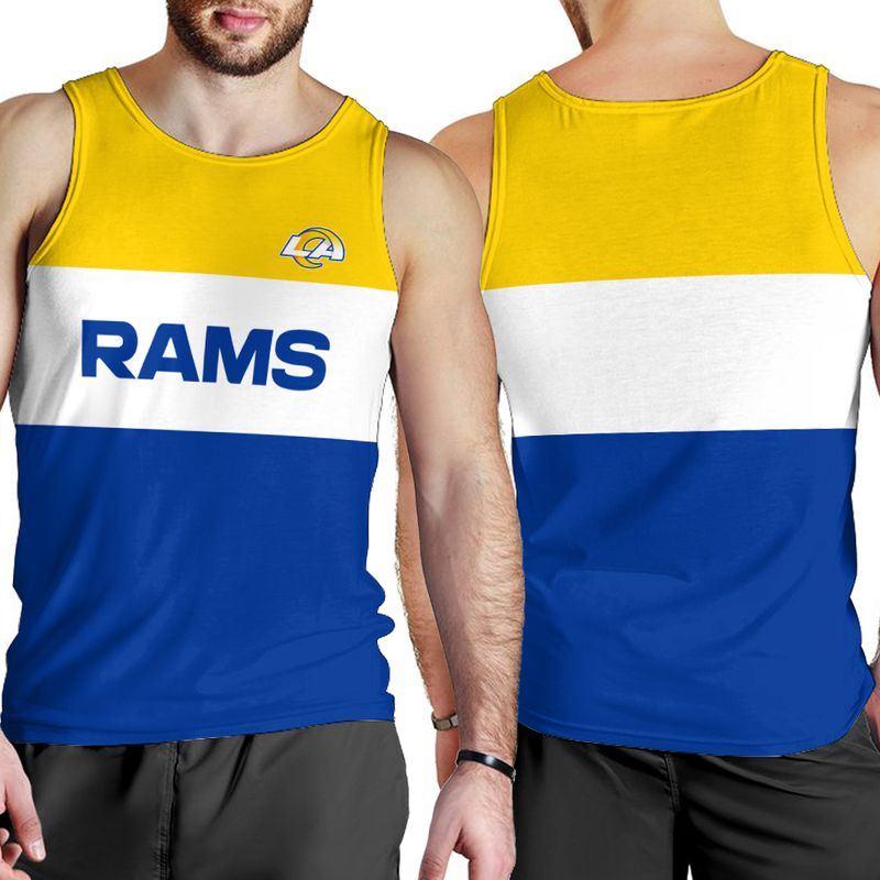 Los Angeles Rams Men Tank Top BGMTT065