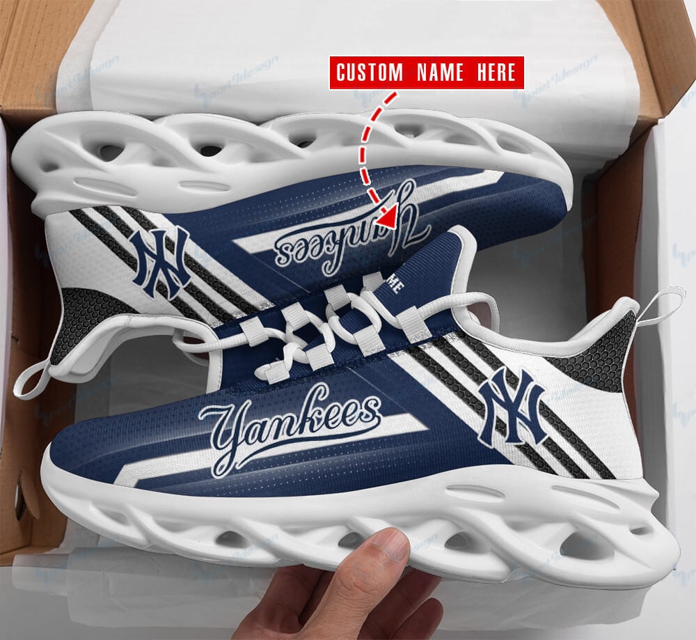 New York Yankees Personalized Yezy Running Sneakers BB165