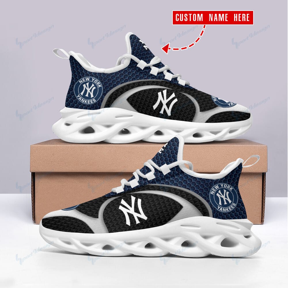 New York Yankees Personalized Yezy Running Sneakers BB156