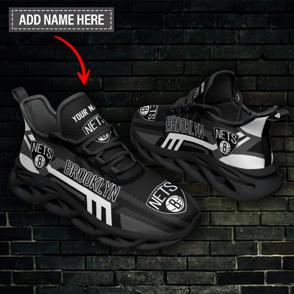 Brooklyn Nets Personalized Yezy Running Sneakers BG267