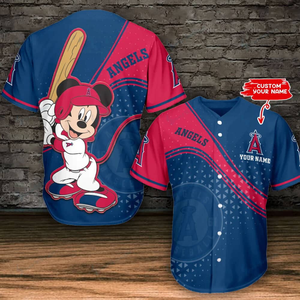 Los Angeles Angels Personalized Baseball Jersey BG347