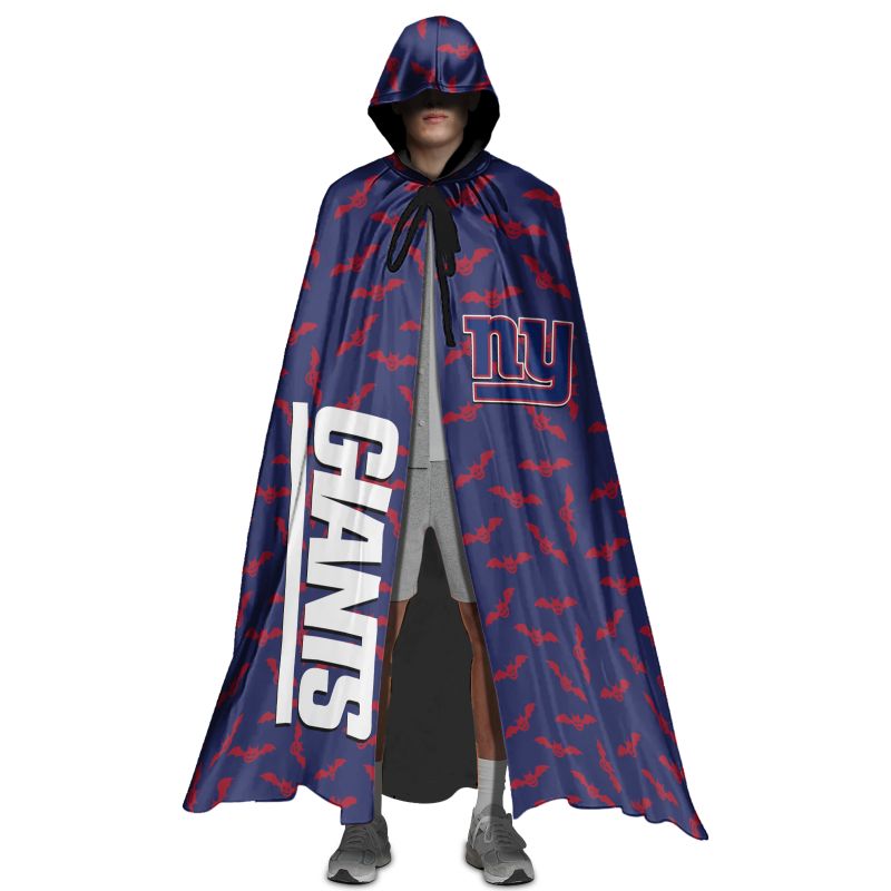 New York Giants Halloween Bats Limited Edition All-Over Print Halloween Cloak