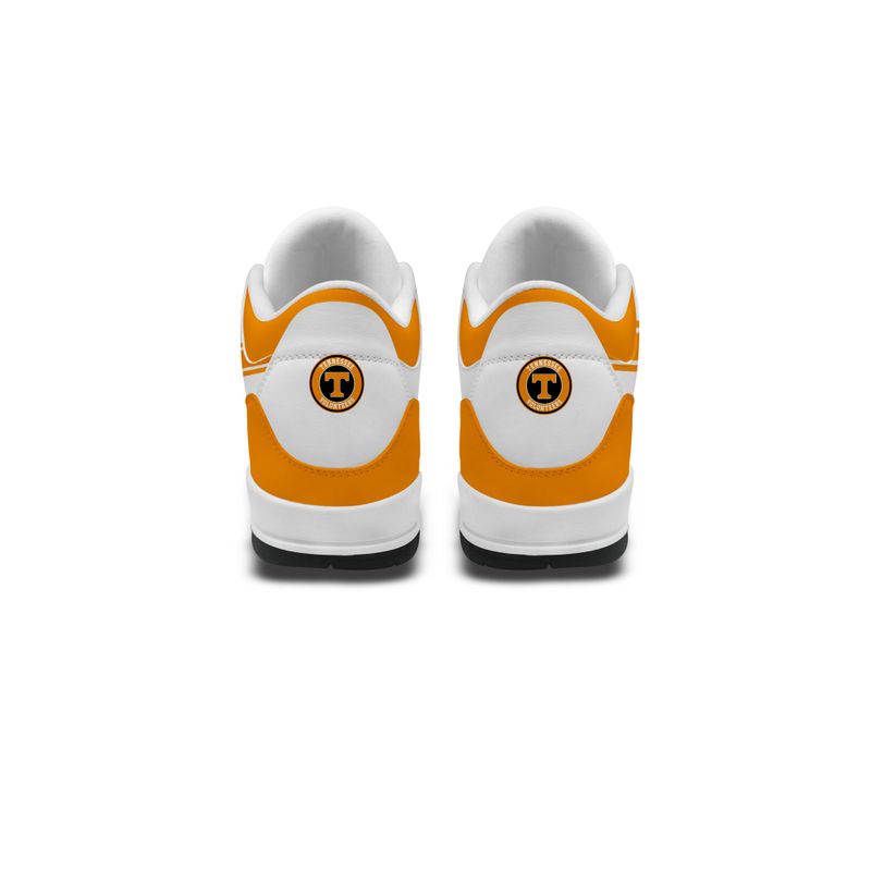 Tennessee Volunteers Basic White Genuine Leather JD03 Shoes Men and Women AZBTAJ3000129