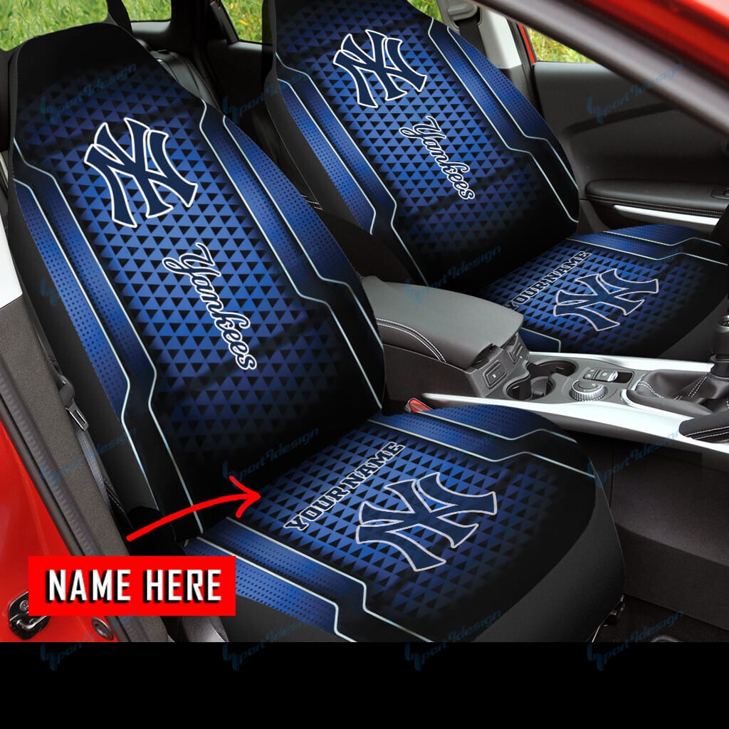 New York Yankees Personalized Car Seat Covers BG85