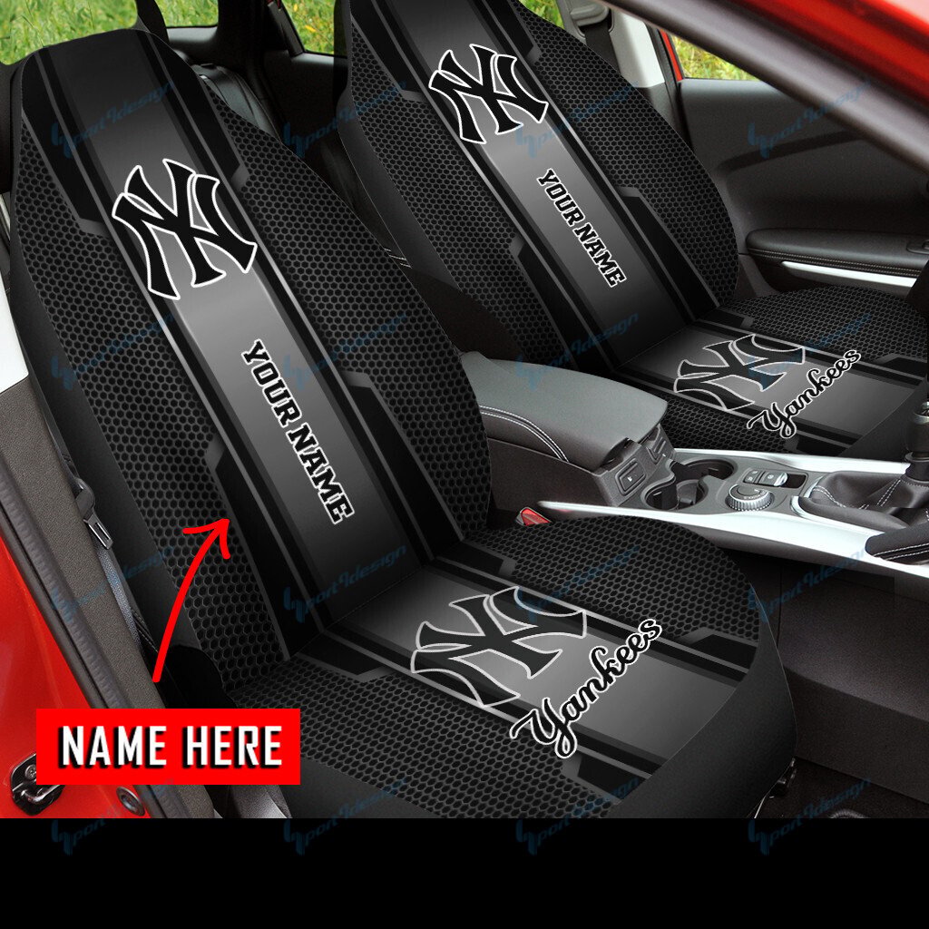 New York Yankees Personalized Car Seat Covers BG86