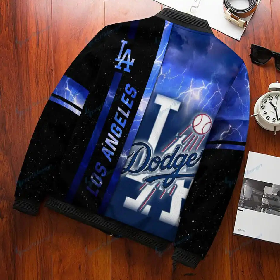 Los Angeles Dodgers Personalized Bomber Jacket BG335