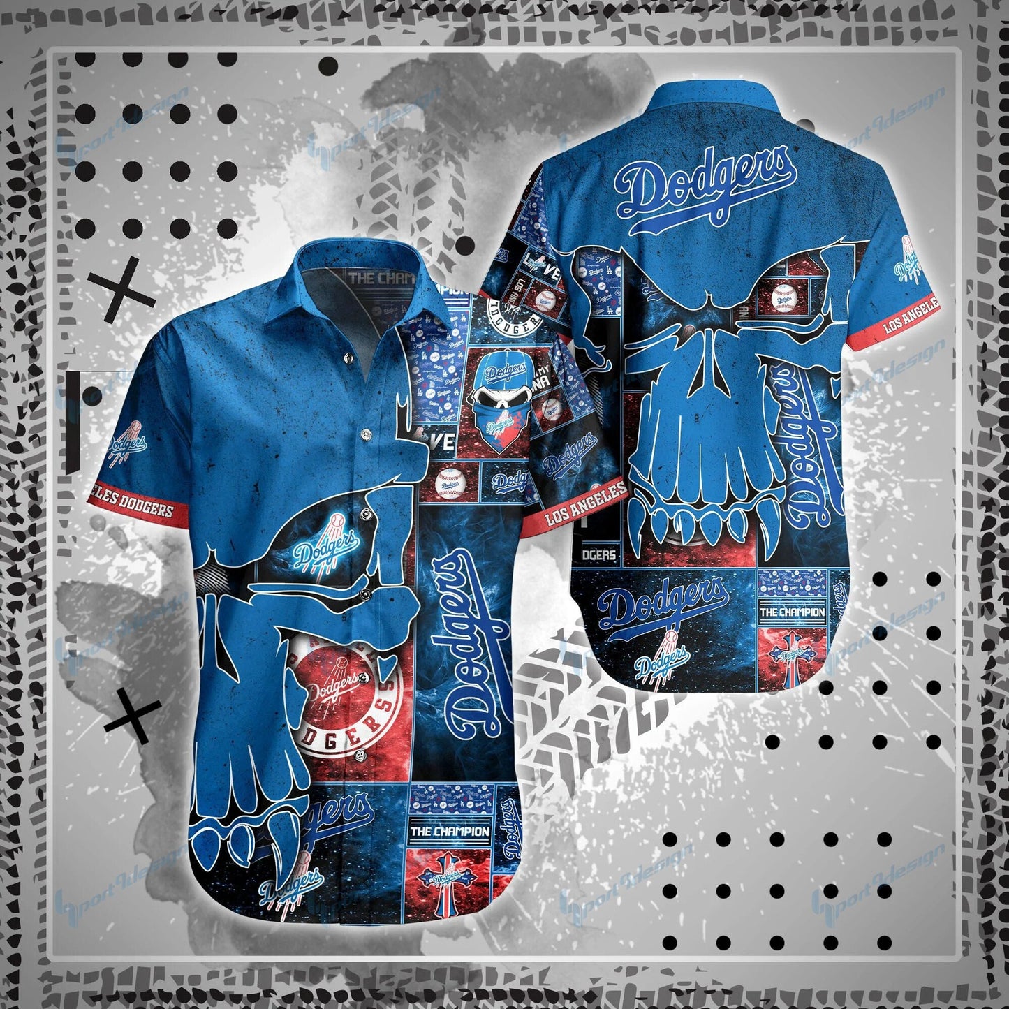 Los Angeles Dodgers Shirt and Shorts BG72