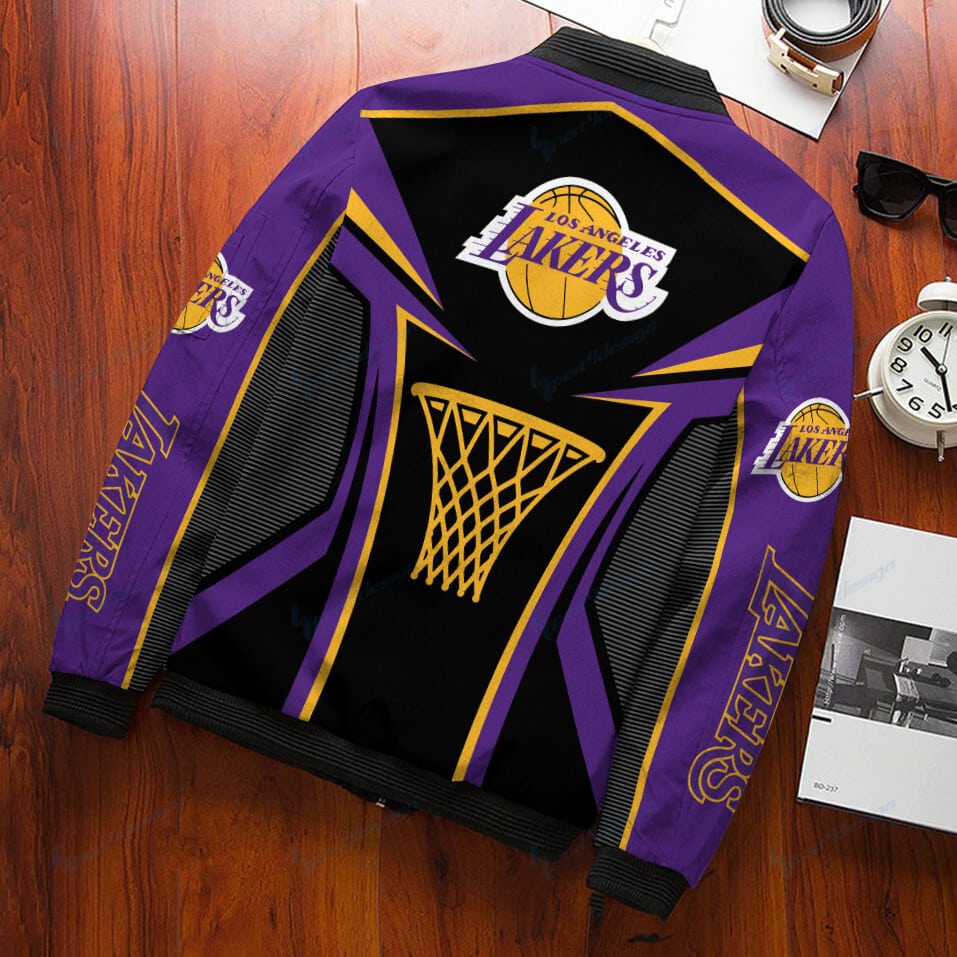 Los Angeles Lakers Bomber Jacket BG257