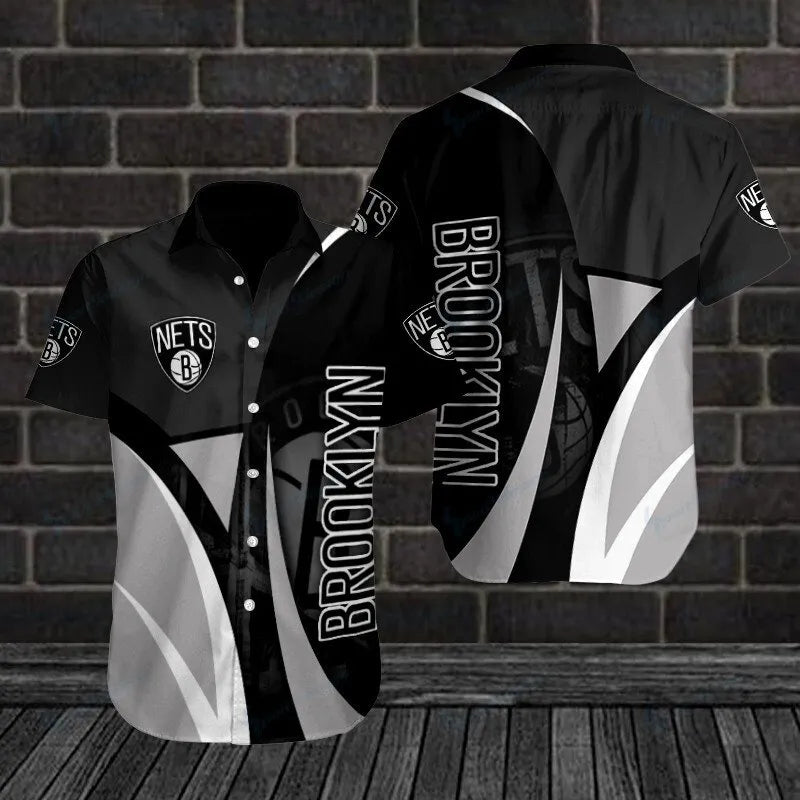 Brooklyn Nets Button Shirts BG03