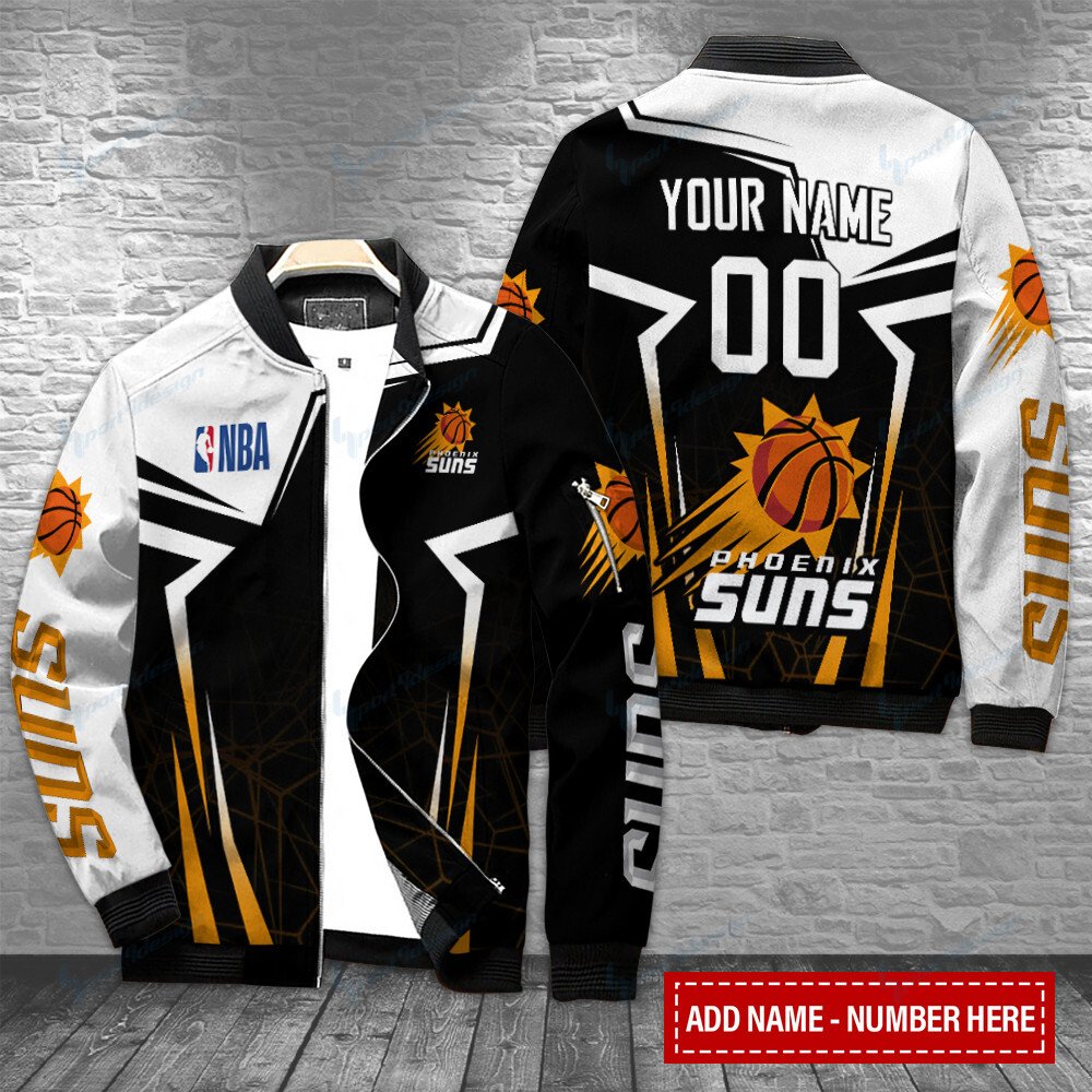 Phoenix Suns Personalized Bomber Jacket BG104