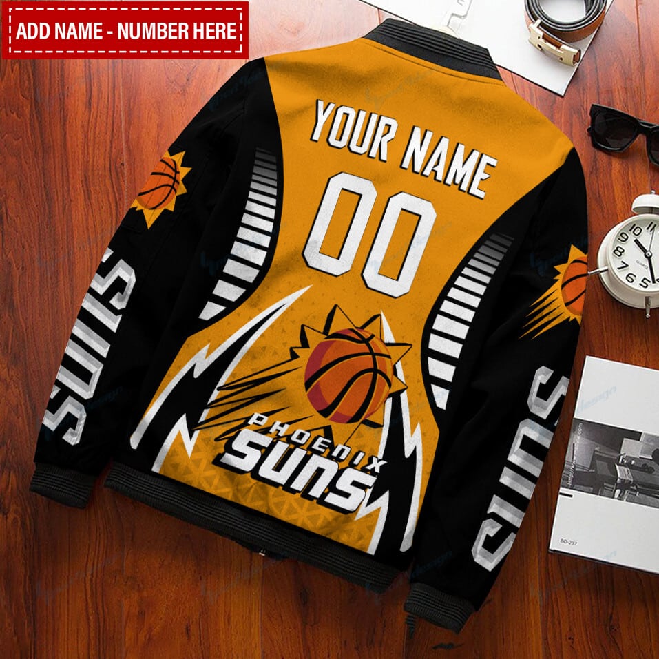 Phoenix Suns Personalized Bomber Jacket BG105