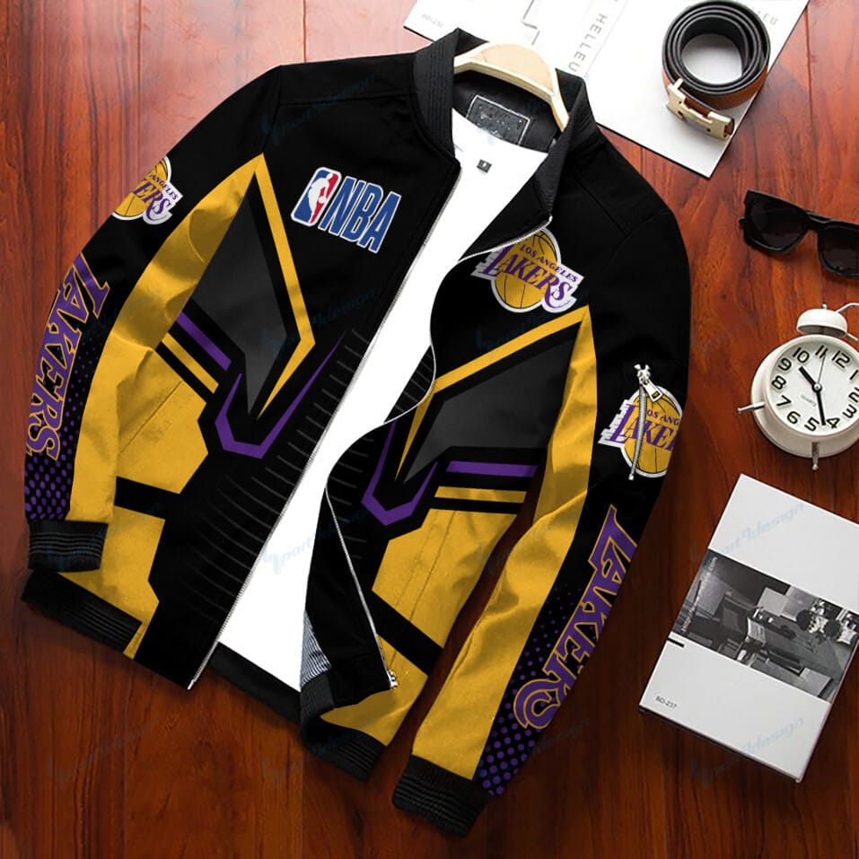 Los Angeles Lakers Bomber Jacket BG90