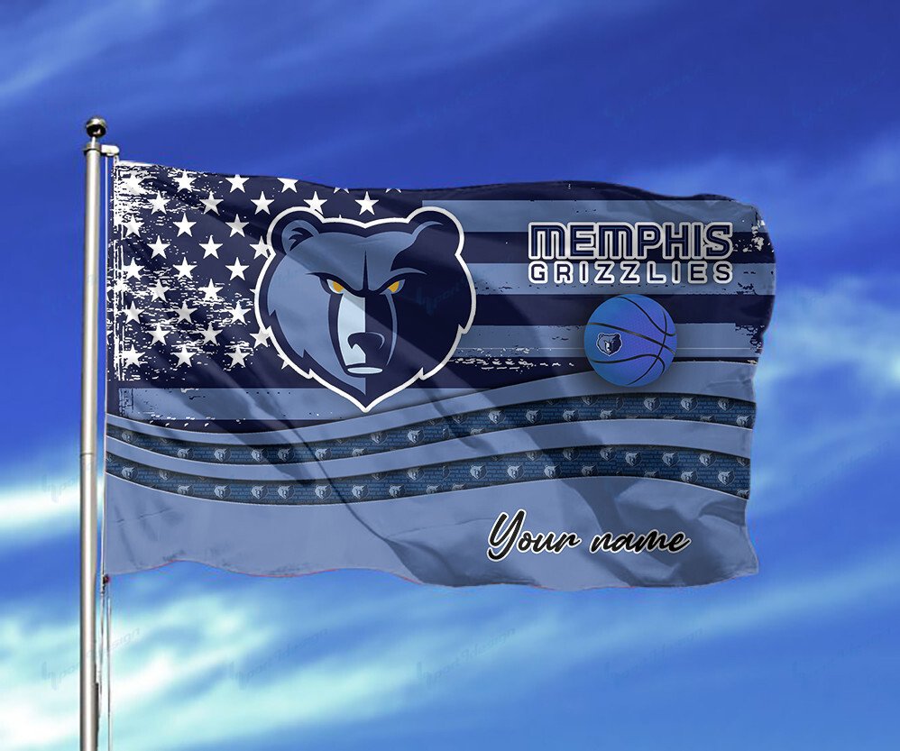 Memphis Grizzlies Personalized Flag 27