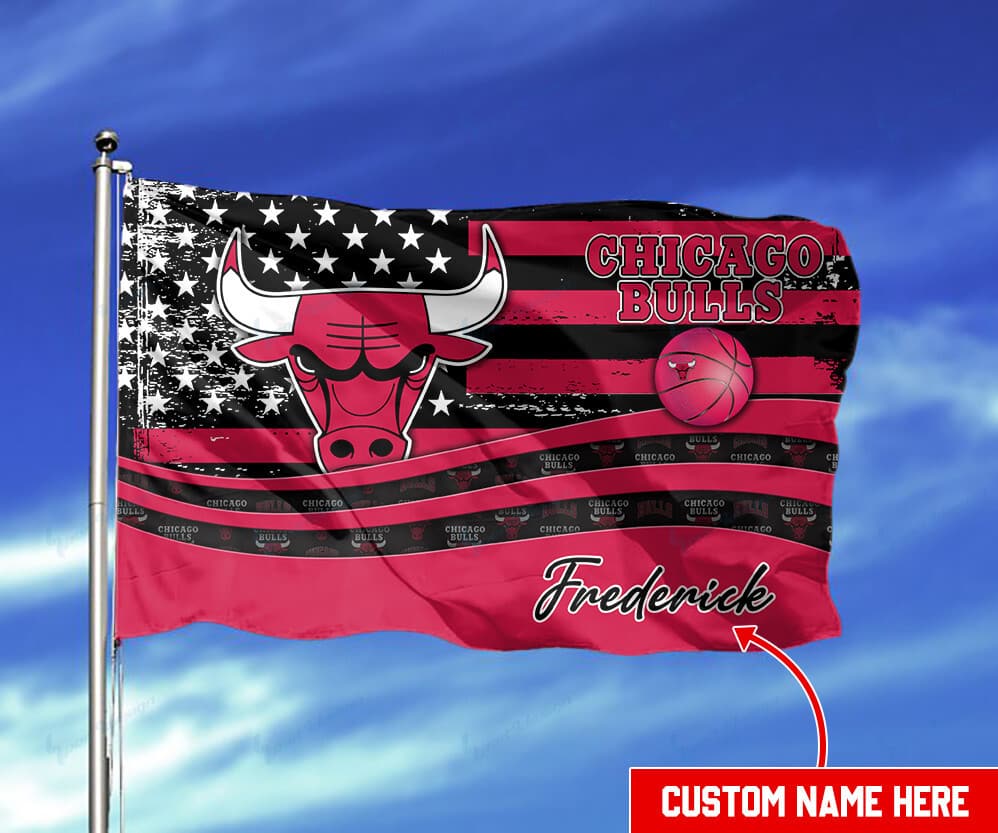 Chicago Bulls Personalized Flag 05