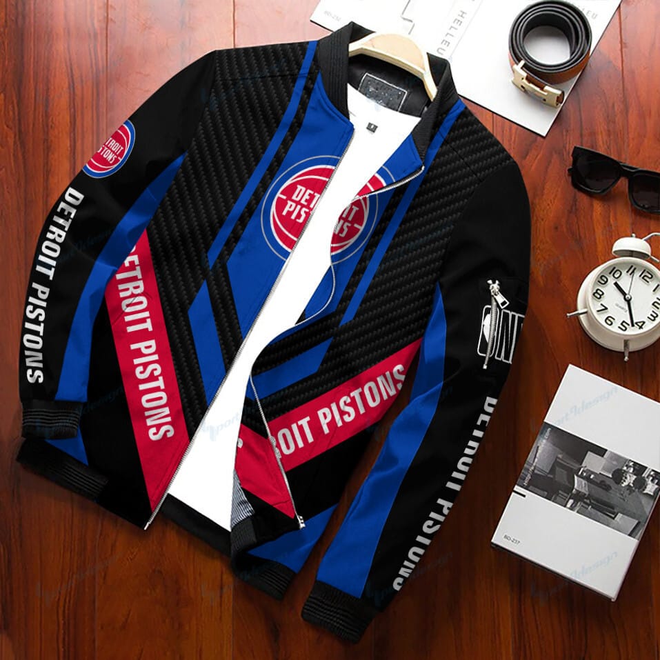 Detroit Pistons Bomber Jacket BG13