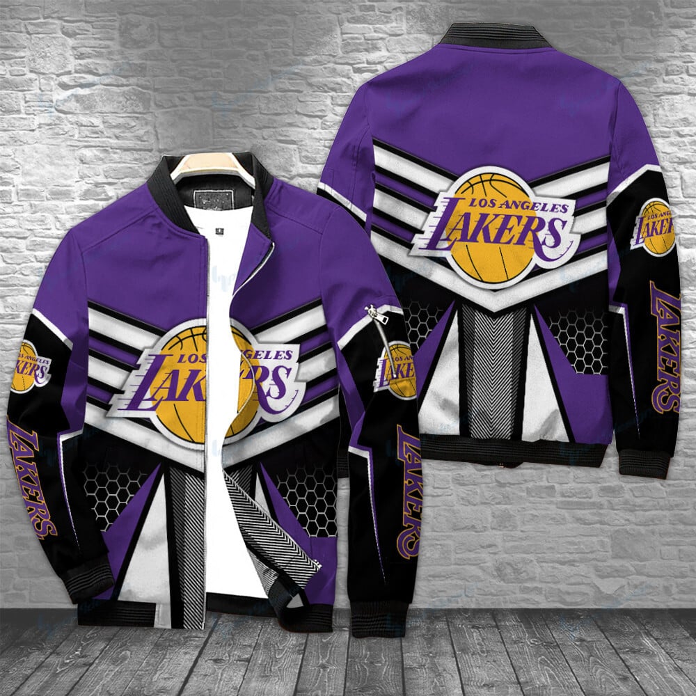Los Angeles Lakers Bomber Jacket BG18