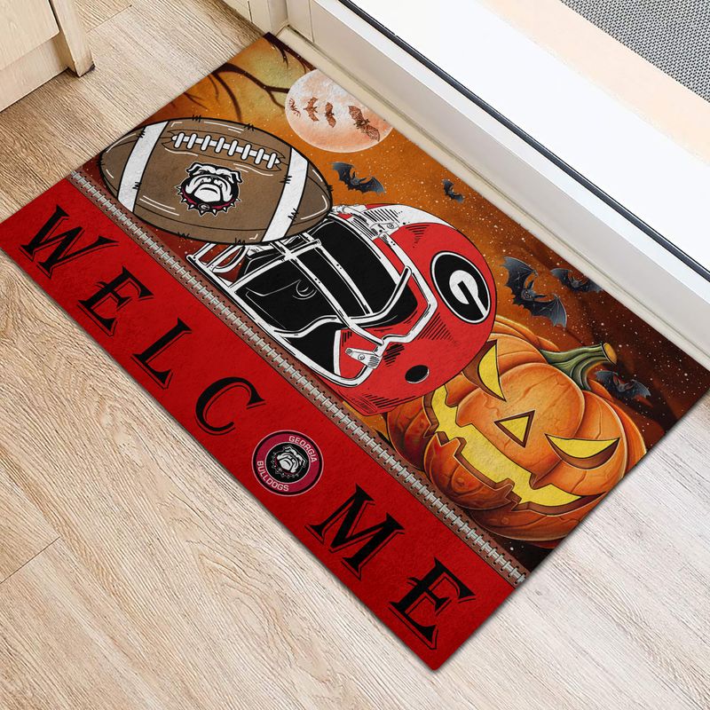 Georgia Bulldogs Halloween Doormat New Collection AZBTDM000034