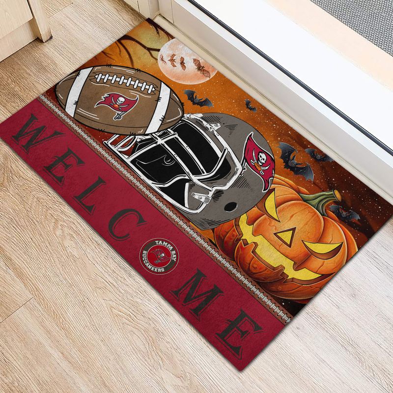 Tampa Bay Buccaneers Halloween Doormat New Collection AZBTDM000028