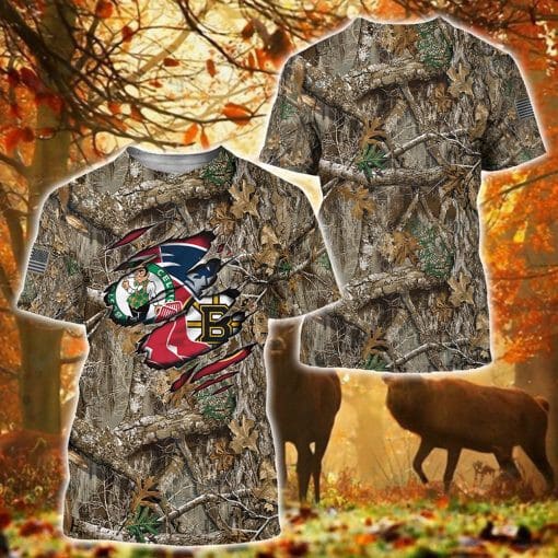 Boston Celtics – New England Patriots – Boston Bruins – Boston Red Sox All Over Printed 219