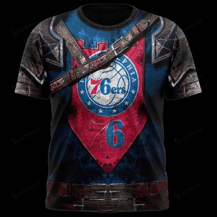 Philadelphia 76ers Warrior All Over Printed 1029