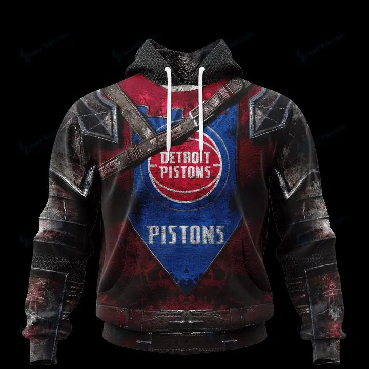 Detroit Pistons Warrior All Over Printed 1026