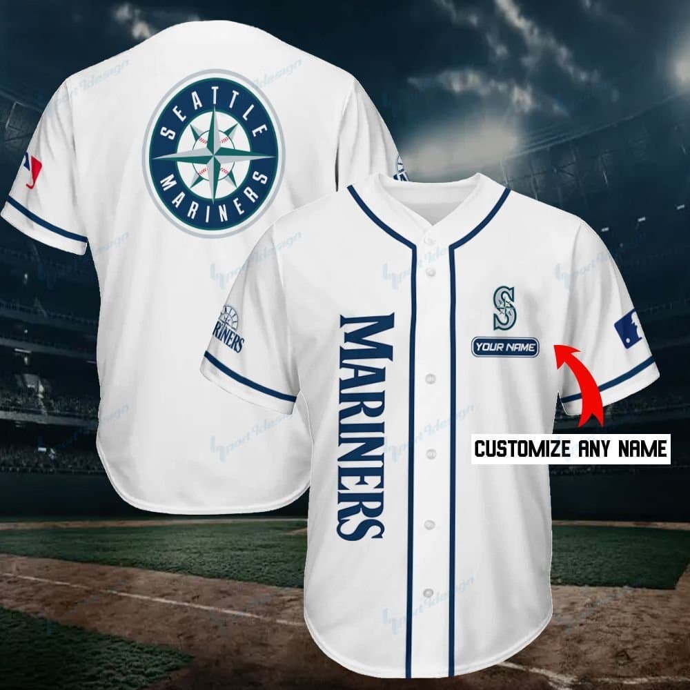 Seattle Mariners Personalized Baseball Jersey Shirt 221