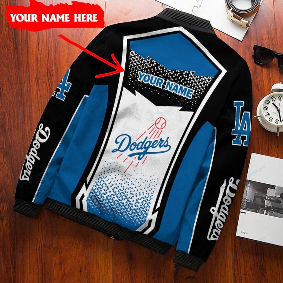 Los Angeles Dodgers Personalized Dodgers Bomber Jacket 497
