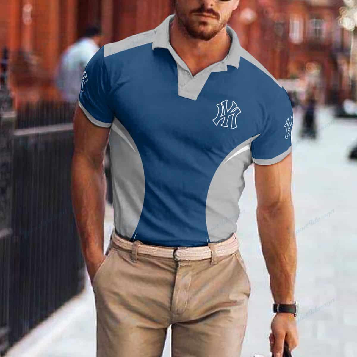 New York Yankees Polo T-shirt 048