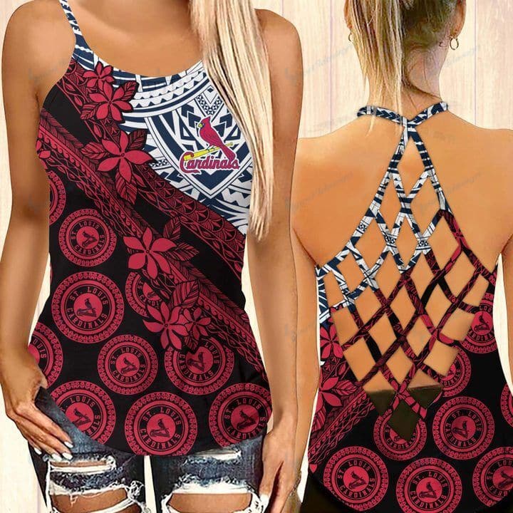 St. Louis Cardinals MLB-CrossTank top Polynesian
