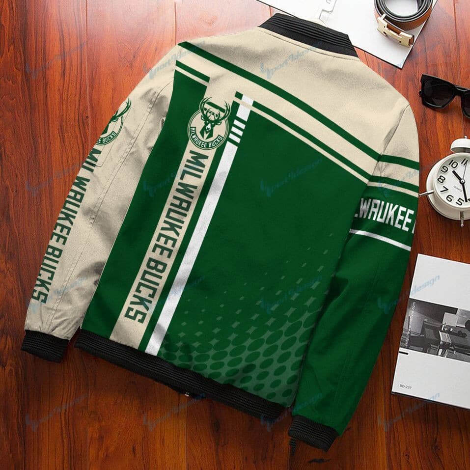 Milwaukee Bucks Bomber Jacket 113