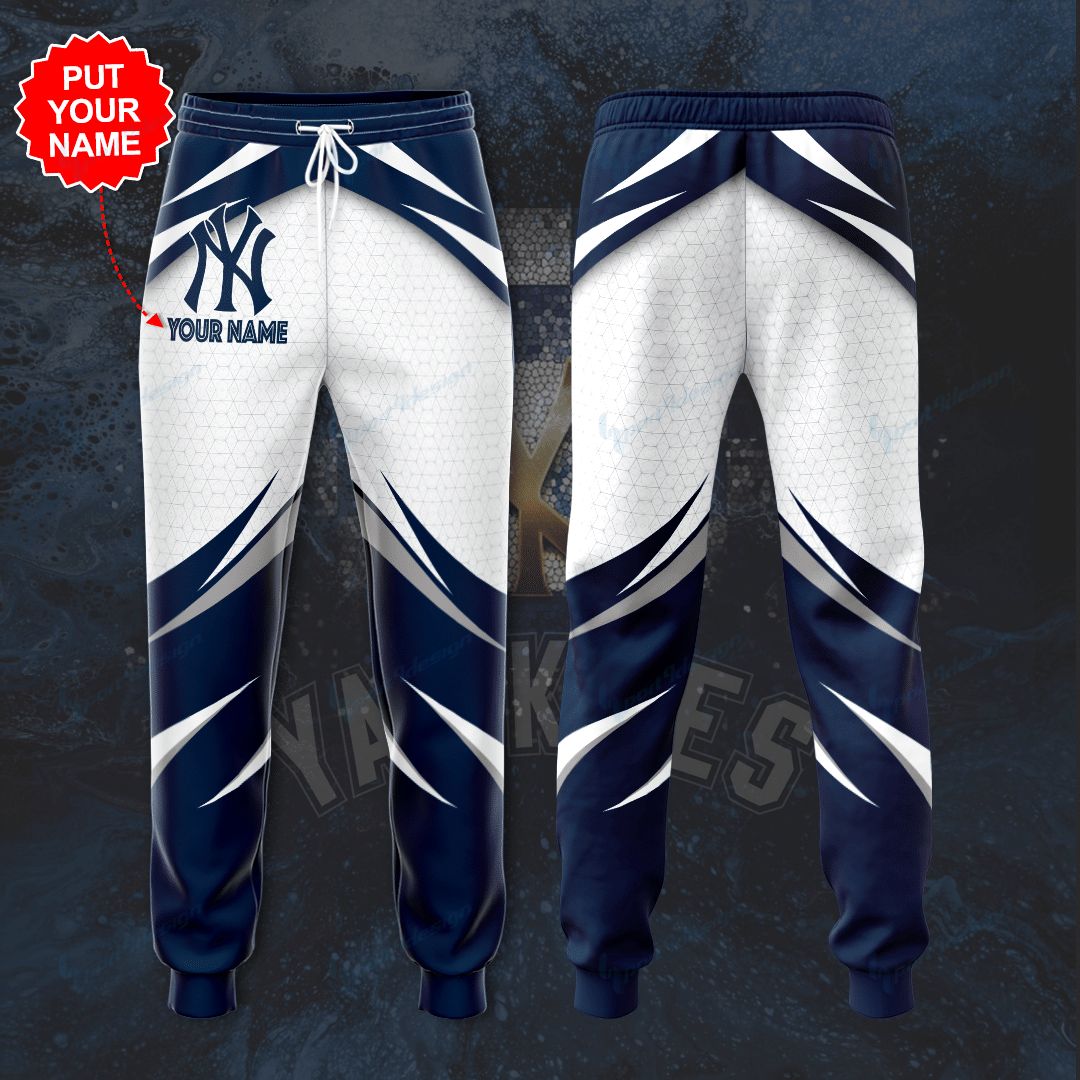New York Yankees Personalized Sweater/ Jogger 002