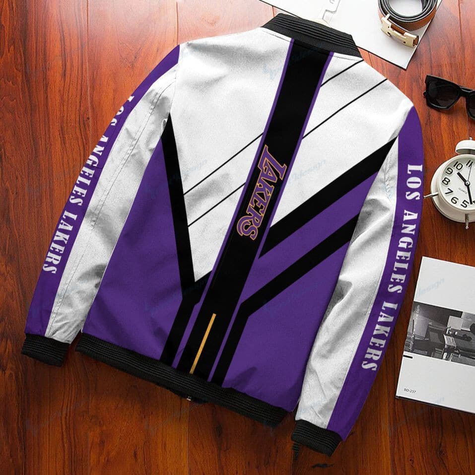 Los Angeles Lakers Bomber Jacket 052