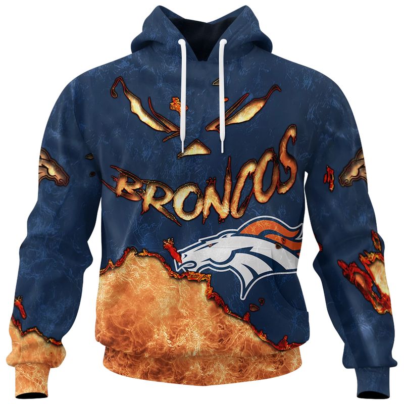 Denver Broncos Combo Limited Edition Clothes Jack O’ Lantern Halloween Collection AZBTCLEC000021