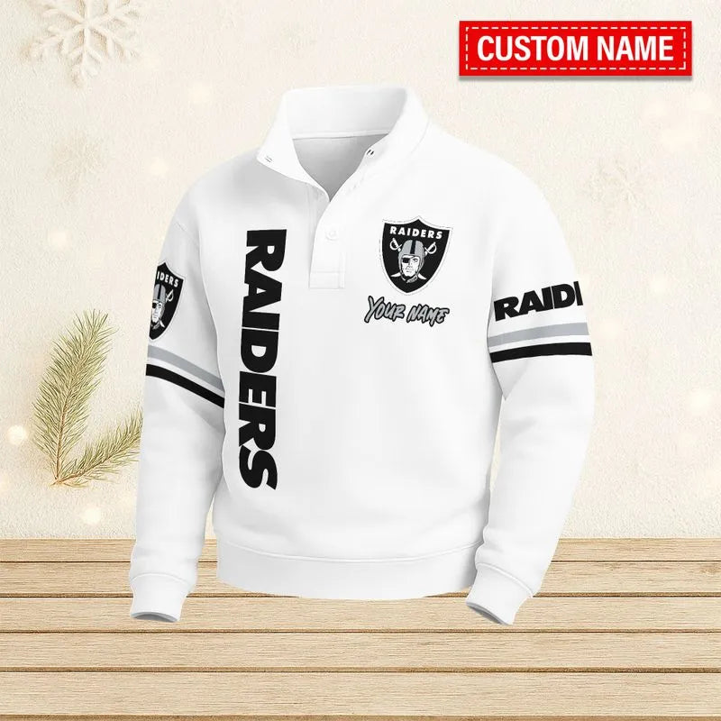 Las Vegas Raiders Casual Stand Collar Sweatshirt BT678