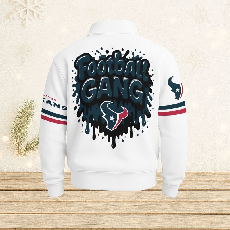 Houston Texans Casual Stand Collar Sweatshirt BT674