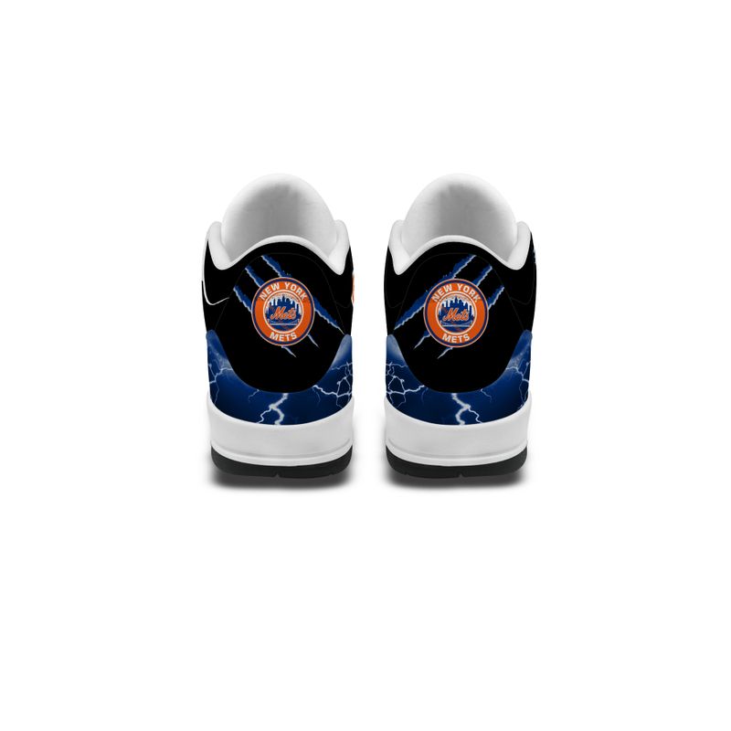 New York Mets Basic Leather JD03 Shoes Men and Women